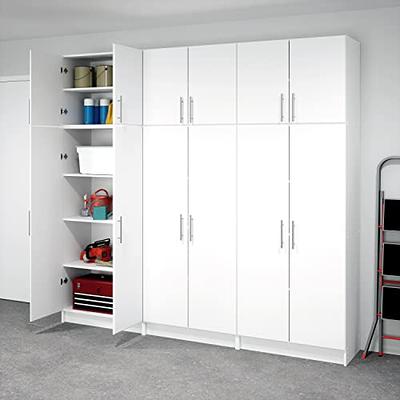 96 Elite with 6 Storage Cabinet Set Black - Prepac