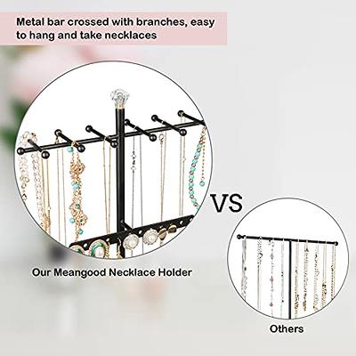 Keebofly Jewelry Organizer,Large Jewelry Stand with 3 Jewelry Box Drawer, Jewelry  Holder Necklace Organizer Earring Storage Jewelry Armoire with Display for  Earring Necklace Ring Bracelet (Black) - Yahoo Shopping