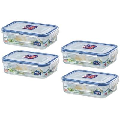 Lock & Lock Airtight Rectangular Food Storage Container with Special Drain Tray 121.73-oz / 15.22-cup