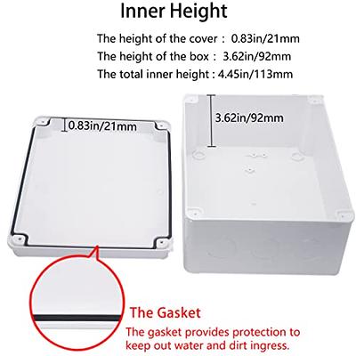 Junction Box, Zulkit Project Box with Reserved Holes IP65