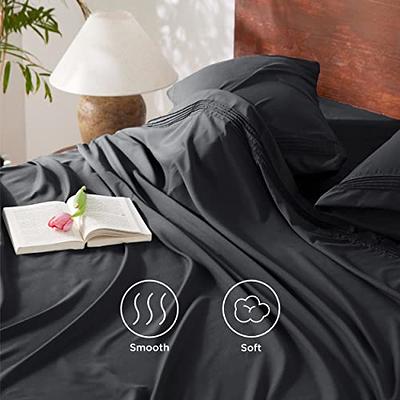 Bedsure Deep Pocket Sheets Set - Fits Mattresses Up To 21 Thick