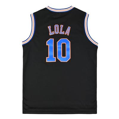  Mens Basketball Jerseys #10 Lola Space Movie Jersey