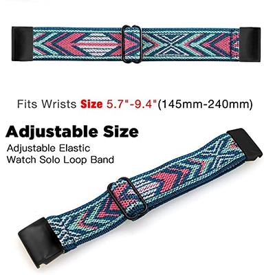 Lightweight Nylon Sport Breathable Wristband Strap for Garmin Fenix 6X/Fenix  6