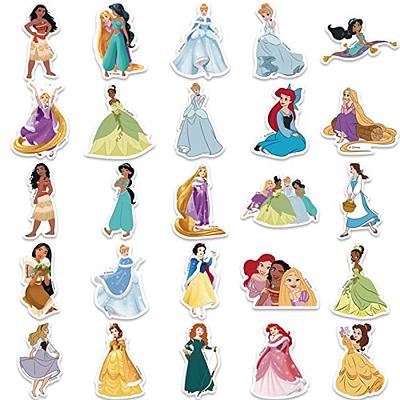 Disney Stickers Water Bottles  Waterproof Stickers Princess Kid