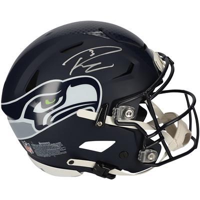 Russell Wilson Autographed White Logo Football Seattle Seahawks