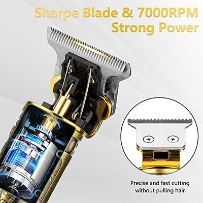 Saoilli Professional Hair Trimmer for Men,Hair Clippers for Men Nose Hair  Trimmer Shaver Set,Cordless Barber Clippers,T-Blade Beard Trimmer Electric  Shaver Razor for Men Haircutting Grooming Kit - Yahoo Shopping