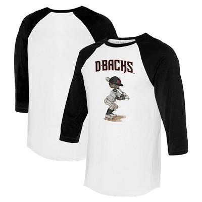 Baltimore Orioles Tiny Turnip Toddler TT Rex Raglan 3/4 Sleeve T