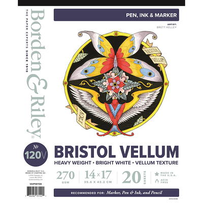 Vellum Bristol Paper Pad