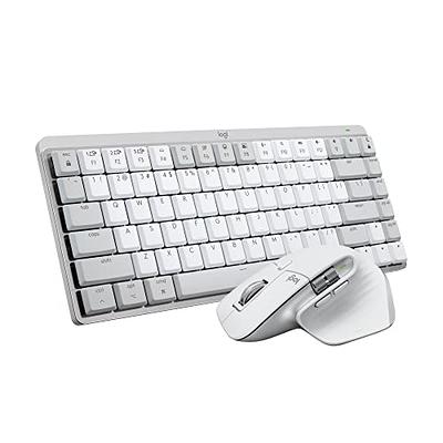 Logitech MX Mechanical Wireless Keyboard & MX Master 3S Mouse Set (Tactile  Quiet Switches, Black)