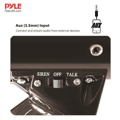 Pyle Pro Megaphone Bull Horn with Siren and Voice Recorder (2-Pack) 2 x  PMP35R - The Home Depot