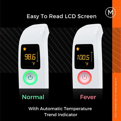 Motorola CARE+ Non-contact SMART Forehead, Liquid & Food Baby Thermometer