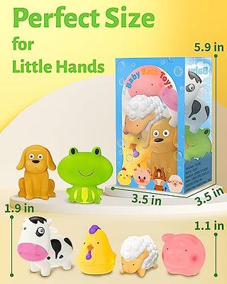  48 PCS Bath Toys, Bath Toys for Toddlers 1-3 Boy Girl