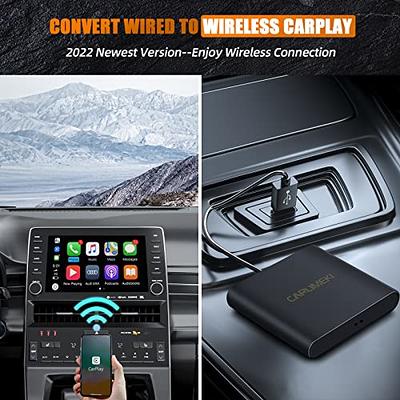 CARLIMEKI Carplay Wireless Adapter, Wireless Apple Carplay Dongle, Convert  Wired to Wireless Carplay for Factory Wired Carplay Cars - Plug and Play -  Auto Connection - Stable Performance - Yahoo Shopping