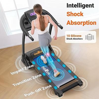 OMA Electric Exercise Treadmills for Home 1017EB, Max 2.5HP 300 LBS  Capacity Folding Treadmill with LED Display, 36 Preset Programs, Walking  Jogging Running Exercise Machine for Home Office 