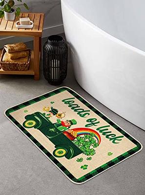 Mushroom and Gnome Indoor Outdoor Mat