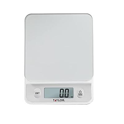 Taylor - Silver Platform Lithium Electronic Digital Scale