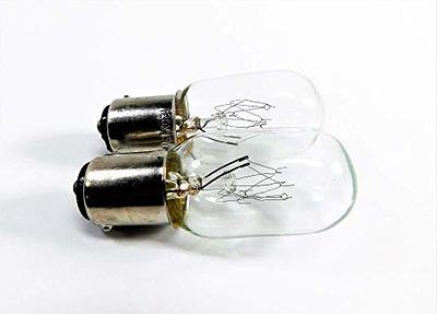 ID: 2PCW. 2 New Generic Clear Push-in Sewing Machine Light Bulbs, 120V-15W,  Compatible with, not Manufactured by Singer. Will fit Singer Featherweights  221/222, Plus Many Others. - Yahoo Shopping