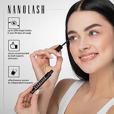 Nanolash Eyelash Growth Serum Conditioner Enhanced Long Eyelashes