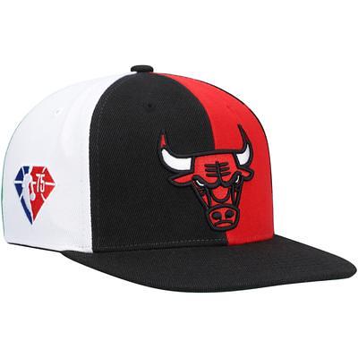 Chicago Bulls Mitchell & Ness Day 5 Snapback Hat - Black/White