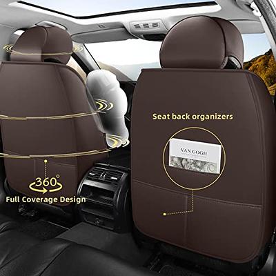  FREESOO Car Seat Covers Leather Seat Cover Full Set