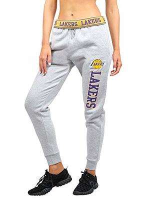 Ultra Game NBA Philadelphia 76ers Womens Jogger Pants Active Basic Fleece Sweatpants , Black, X-Large