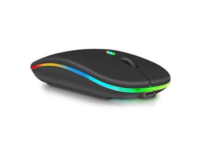 TECKNET Wireless Bluetooth Mouse, 3 Mode(Dual Bluetooth+2.4Ghz) Silent  Computer Mouse Bluetooth Compatible with Chromebook MacBook Pro Air