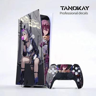 TANOKAY PS5 Console Skin and Controller Skin Set, Honkai Star Rail Kafka  Blade Silver Wolf, Matte Finish Vinyl Wrap Sticker Full Decal Skins