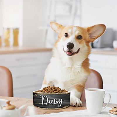 Personalized Large Dog Food Bowls - Dog Breeds