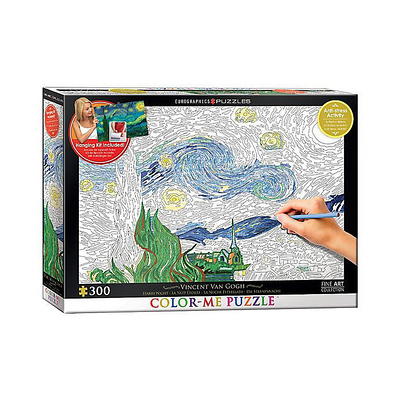 YOGEON Starry Night Puzzle 1000 Pieces Van Gogh Mini Puzzle for Adults  Artwork Jigsaw Puzzle Family Game - Yahoo Shopping