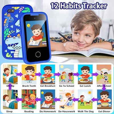 Kids Smart Phone Toys for Girls Boys Toddler Cell Phones Toy with  Touchscreen Camera MP3 Learning Smartphone Childrens Fake Cellphone for 3 4  5 6 7 8