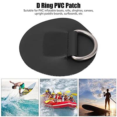 D Ring Patch, Stainless Steel Single Layer PVC Pad Deck Hoops Rafting  Circular Sticker Handles Waterproof Accessories for Inflatable Boat Raft  Dinghy Kayak Surfboard Canoe Stand Up Paddle Board - Yahoo Shopping