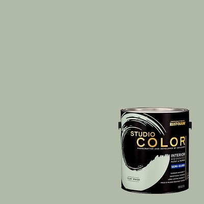 ColorPlace Pre Mixed Ready to Use, Interior Paint, White, Semi