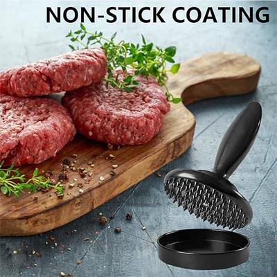 Dual Sided Meat Tenderizer Burger Press Patty Maker Tool