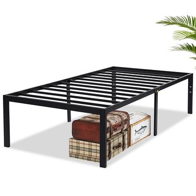 Vecelo 14 Inch Twin/Full/Queen/King Size Bed Frame Metal Slats Support  Platform