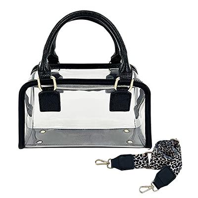  MOETYANG Clear Purse Stadium Approved for Women, Small Clear  Crossbody Bag Fashion, Cute See Through Clutch Mini Shoulder Bag : Sports &  Outdoors