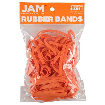 JAM Paper Colored Rubber Bands Size 33 100/Pack (333RBPU)