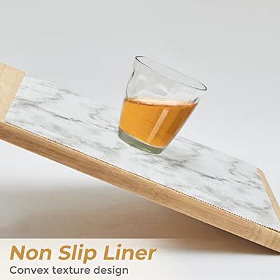 Drawer and Shelf Liners for Kitchen Cabinets Non Slip Marble Shelf