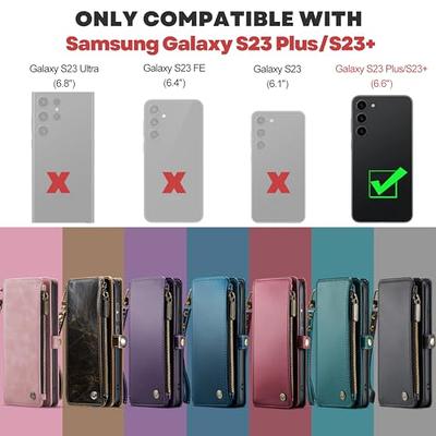 Case For Samsung Galaxy S23+Plus S23 Ultra 5G Magnetic Leather