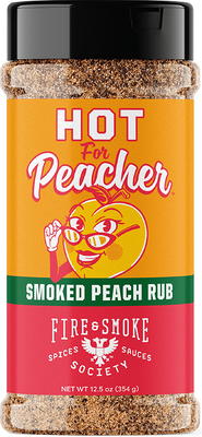 Fire & Smoke Society Hot For Peacher BBQ Blend Seasoning Rub, 12.5 Ounce -  Yahoo Shopping