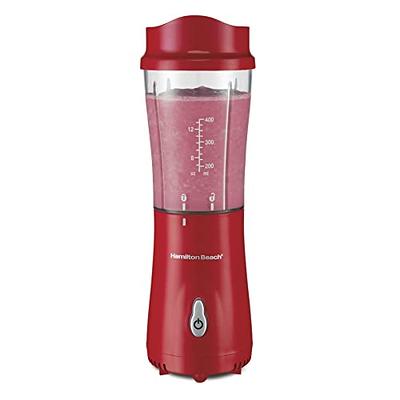 Hamilton Beach Personal Blender with Travel Lid, Red - 51101RV