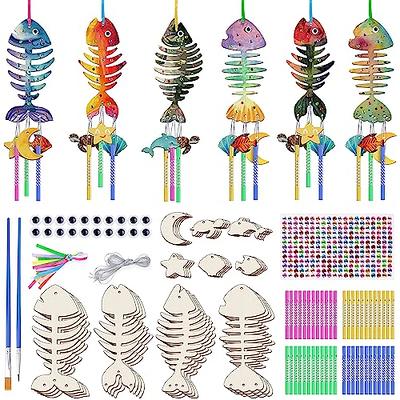 Wooden Diy Wind Chime Kits For Kids Summer Sea Animals Diy - Temu United  Arab Emirates