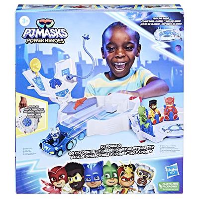 PJ Masks Power Heroes PJ Power Q Playset, Headquarters Set with Car and  Figure, Superhero Toys for 3 Year Old Boys and Girls and Up - Yahoo Shopping