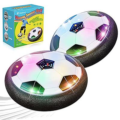 Hover Soccer Ball Kids Toys, USB Rechargeable Hover Ball with Protective  Foam Bumper and Colorful LED Lights, Air Power Soccer Hover Ball for Kids