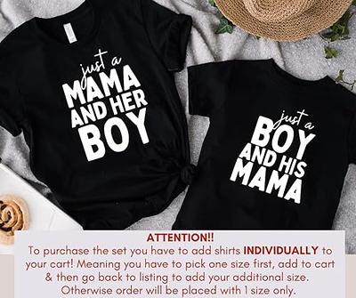 Matching Mom and Son outfits, Boy Mama Shirt, Mama and Baby Boy Matching  Outfits, Mommy and Me Shirts Boy, Mothers Day Gifts, Mama's Boy, Mommy Baby  Matching Clothes. - Yahoo Shopping