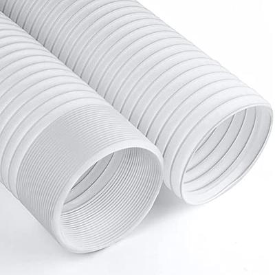 TURBRO 5 in. x 6.5 ft. Non-Insulated Flexible Exhaust Hose for