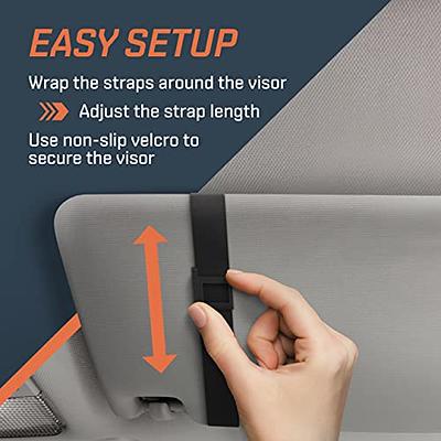 Polarized Sun Visor Sunshade Extender for Car with Polycarbonate