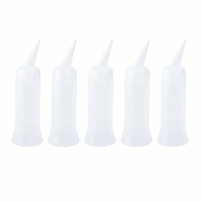 Cosywell Root Comb Applicator Bottle Plastic Cream Jars Clear Lotion  Containers