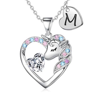 IEFIRCH Unicorns Gifts for Teen Girls, Unicorn Necklace for Girls Unicorn  Gifts for Girls Age 6