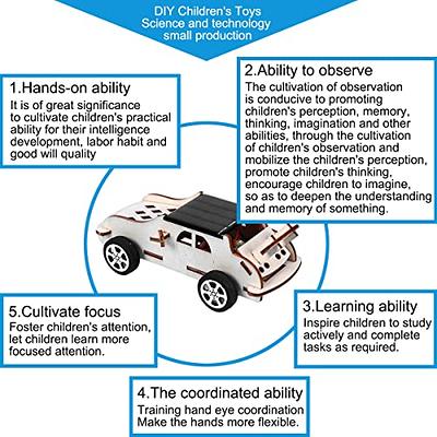  Yutin 10 in 1 STEM Kit for Kids Ages 8-12, Science Experiments  Projects to Build, Wooden Car Model Kit for Boys Ages 6-8, 3D Wood Puzzles  for Age 6 7 8 9 10 11 12 : Toys & Games