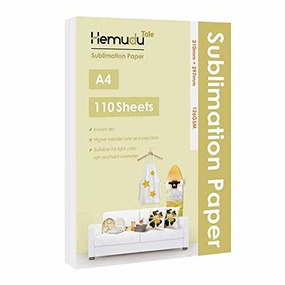  A-SUB Bundle Pack - Sublimation Paper 150 Sheets 8.5x11 Inches  and Sublimation Ink(for ET Series Printer) : Office Products